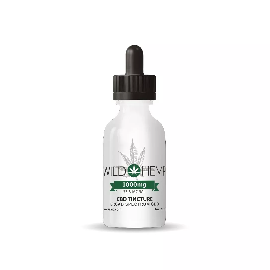 1,000mg Tincture - Broad Spectrum CBD Oil