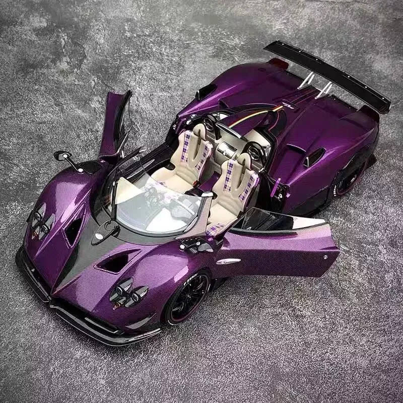 1:24 Pagani Zonda HP Barchetta Alloy Concept Sports Car Model