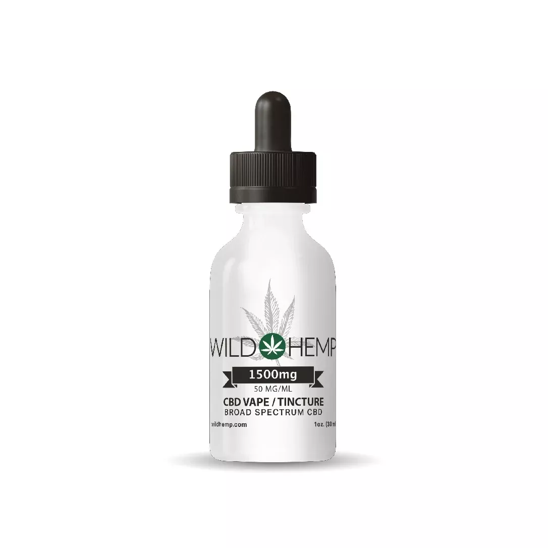 1,500mg Tincture- Broad Spectrum CBD Oil
