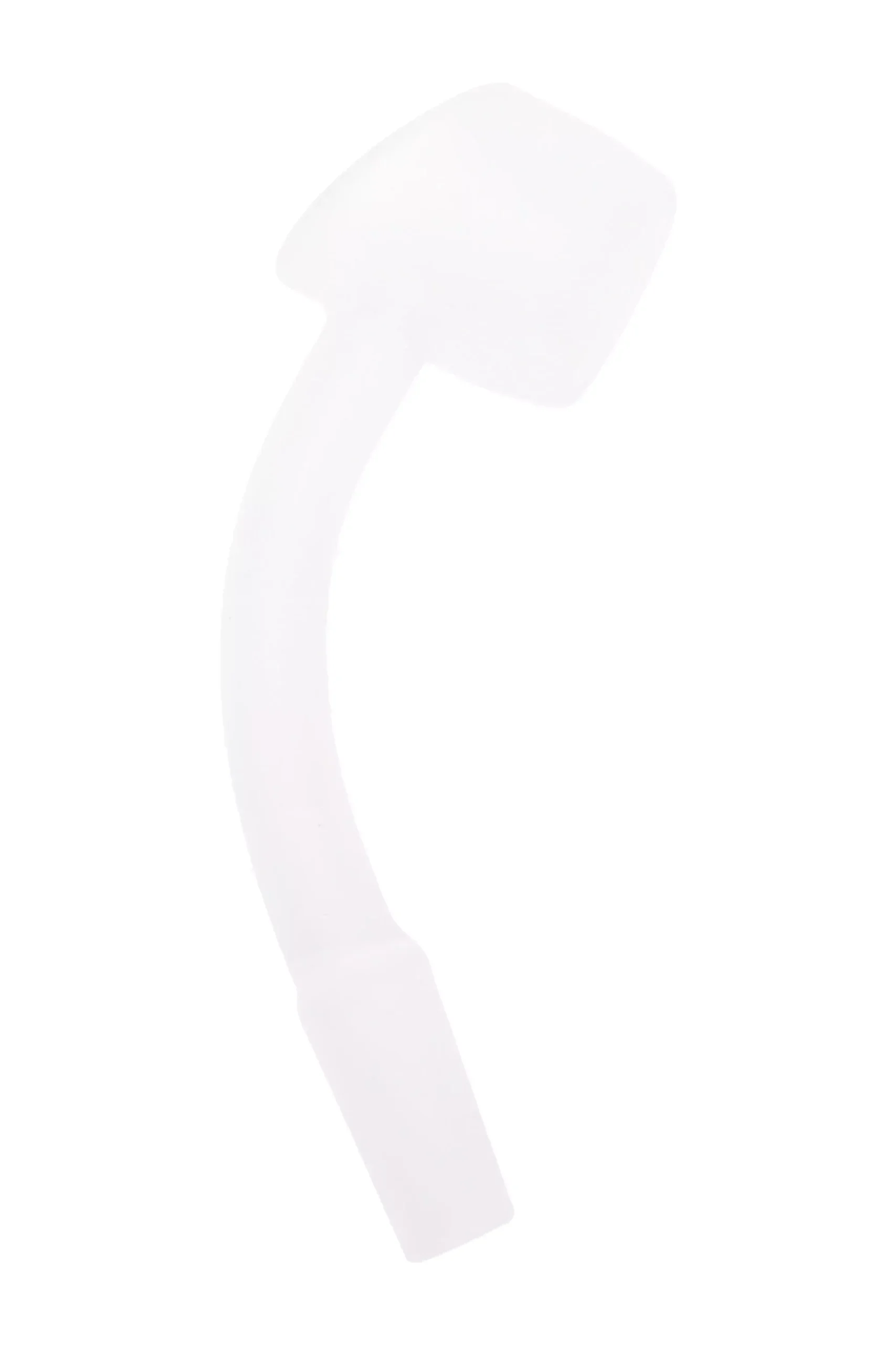 10 mm Male 45° Domeless Frosted Quartz Banger – 4 mm Thick