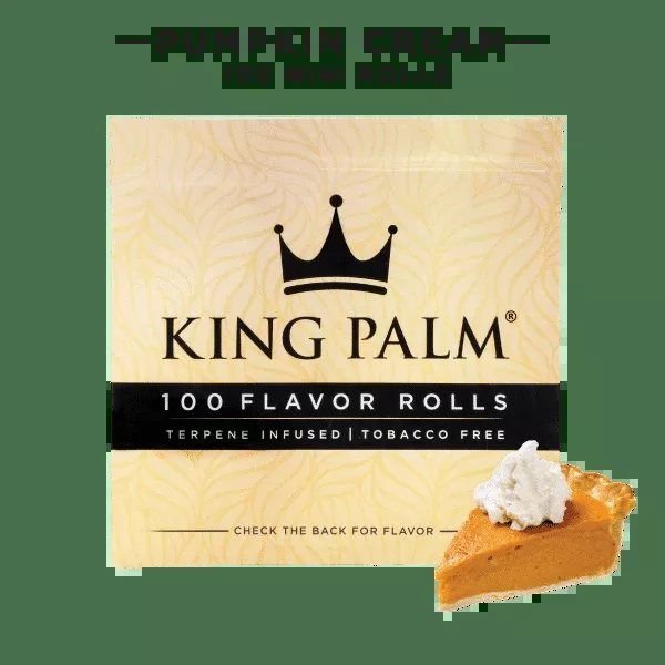 100 Mini Rolls - Pumpkin Cream