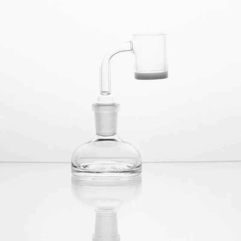 14M 90° White Bottom Quartz Banger