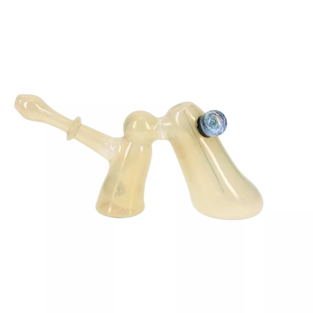 2kind Glass Fume Double Bubbler - Large SALE