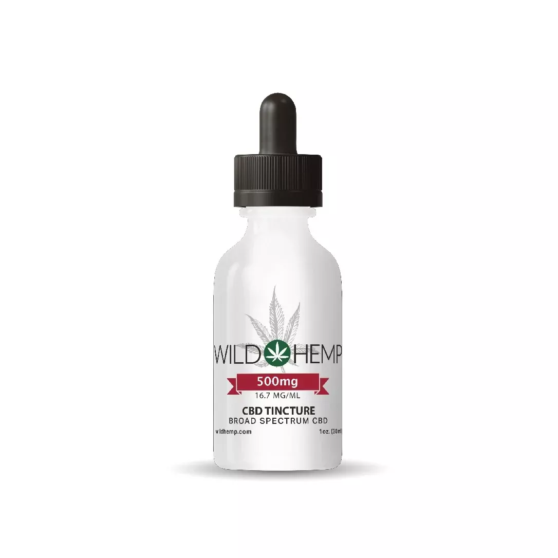 500mg Tincture - Broad Spectrum CBD Oil