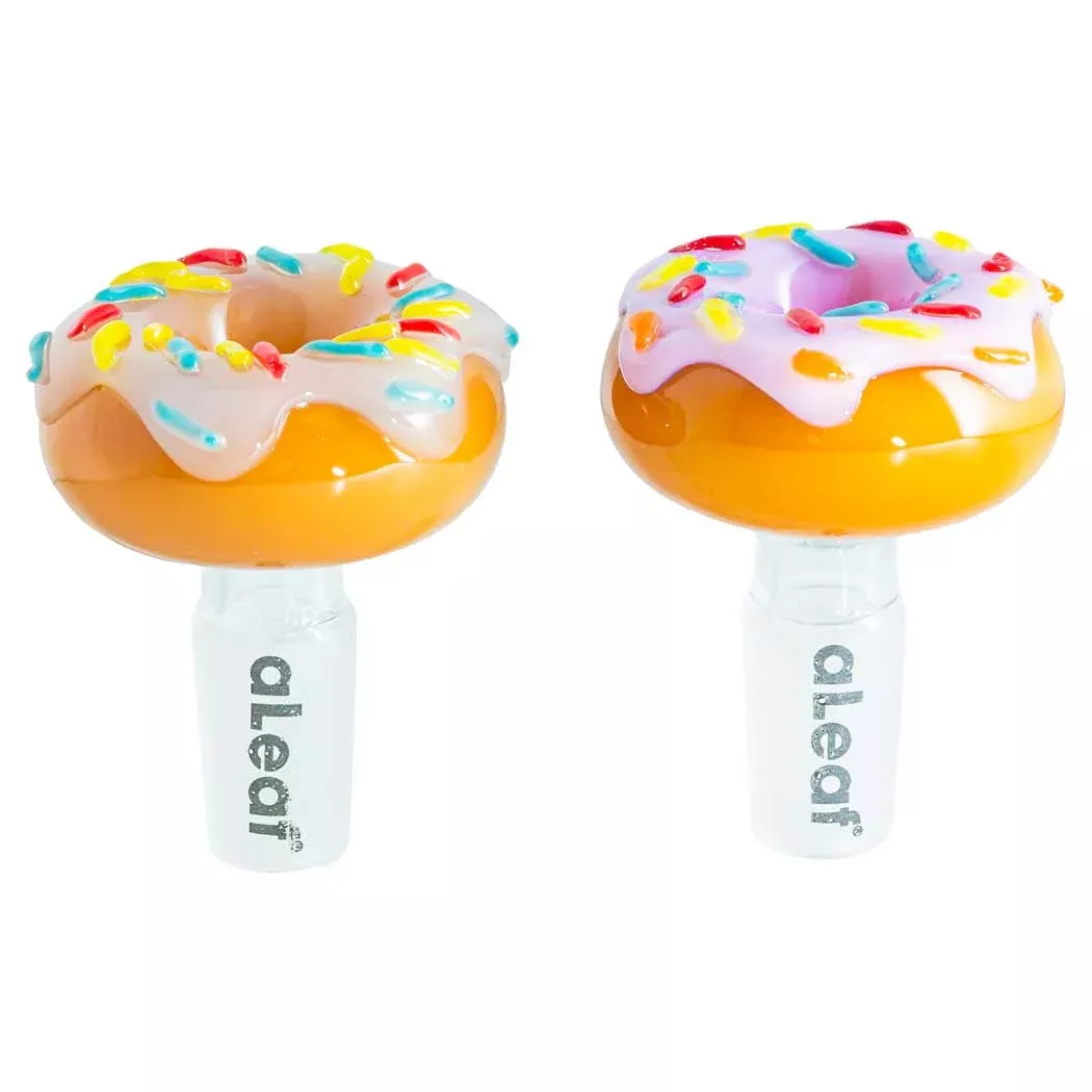 aLeaf Donut with Sprinkles 14mm Slide - Assorted