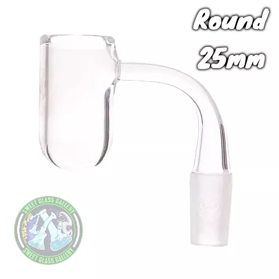 Bear Quartz - Round v2 25mm Banger