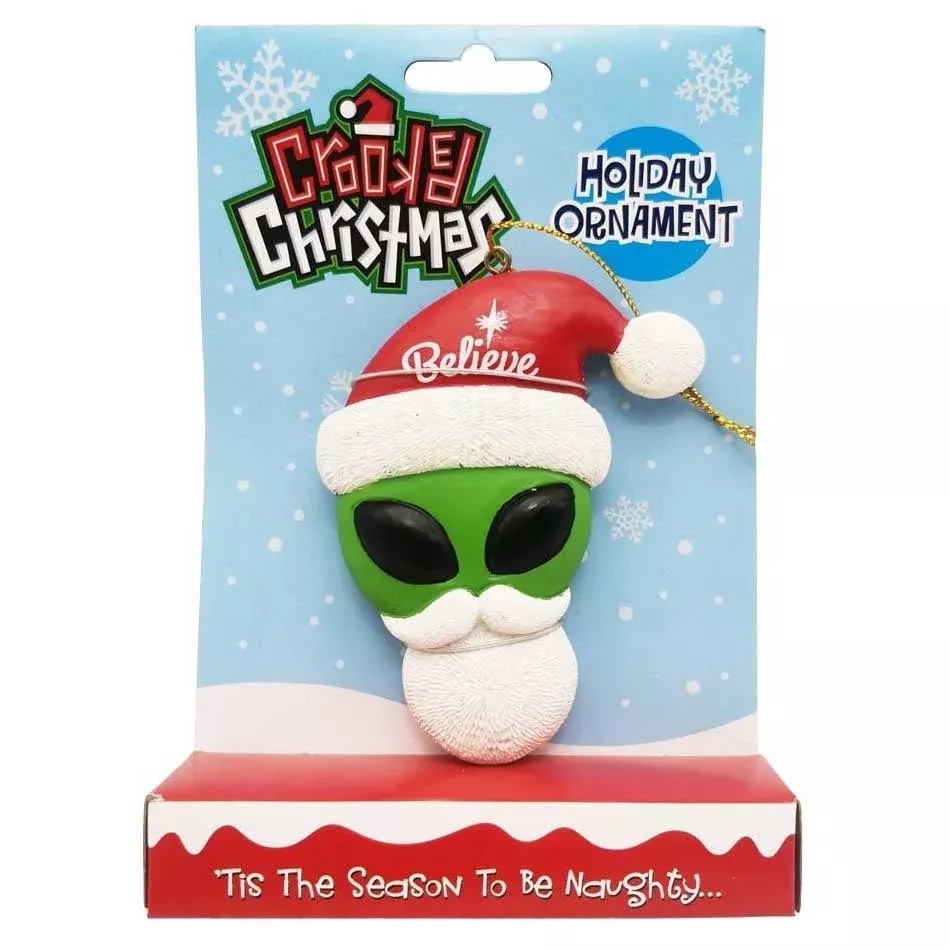 Crooked Christmas Ornament - Believe