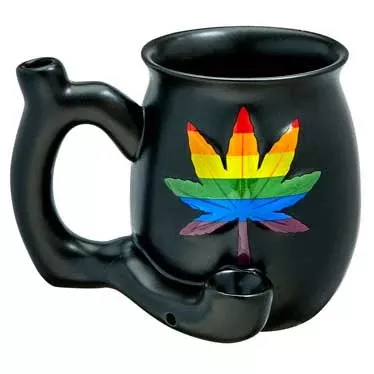Fashioncraft Rainbow Leaf Roast and Toast Mug