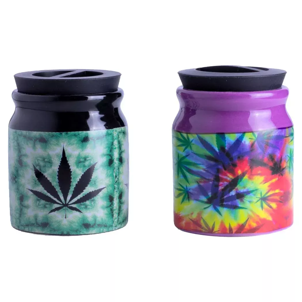 Fujima Ceramic Stash It! 3" Storage Jars - Assorted