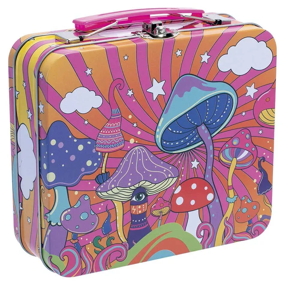 Fujima Handled Tin Stash Box
