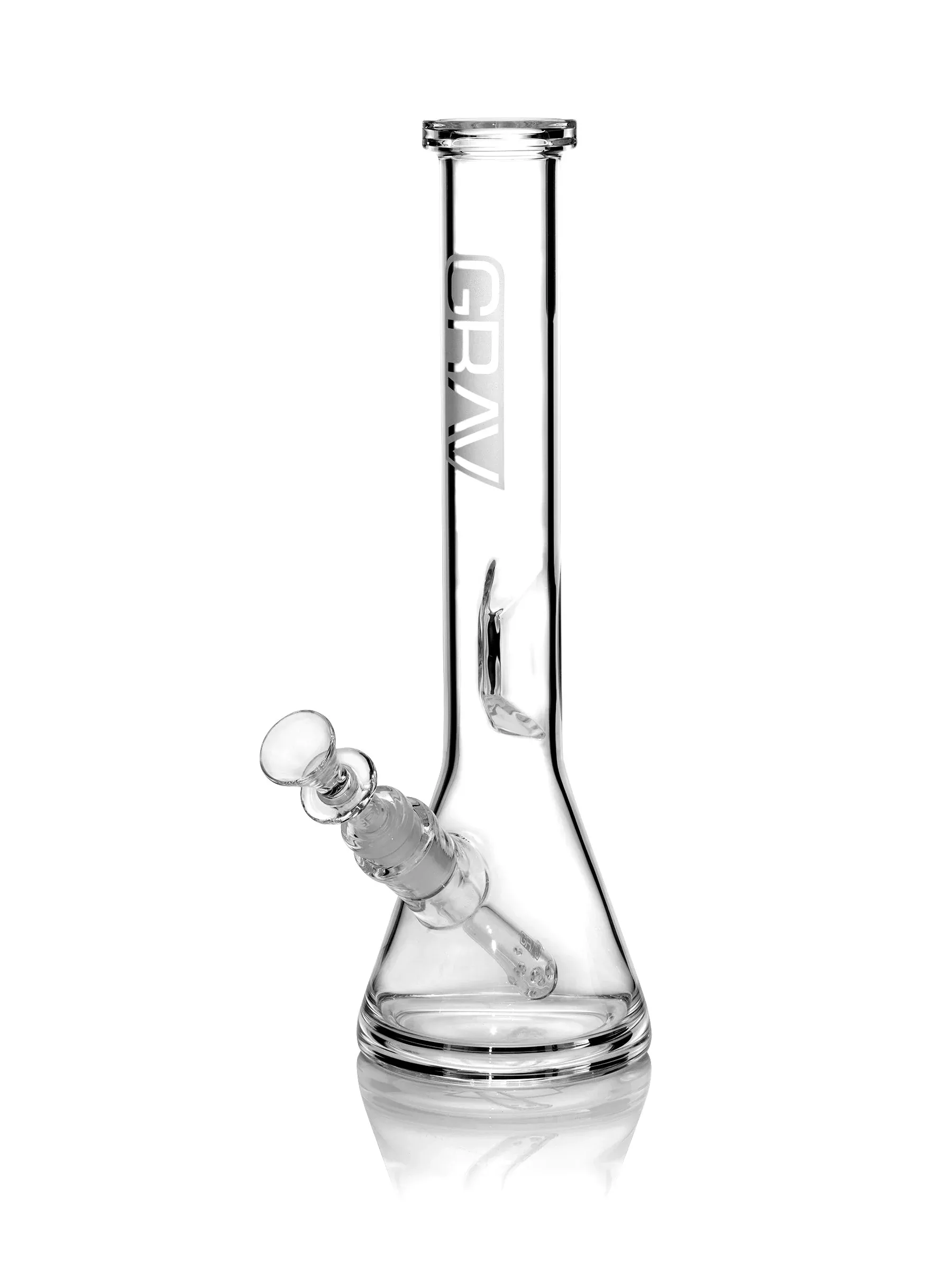 GRAV Medium, Clear Beaker Base Water Pipe