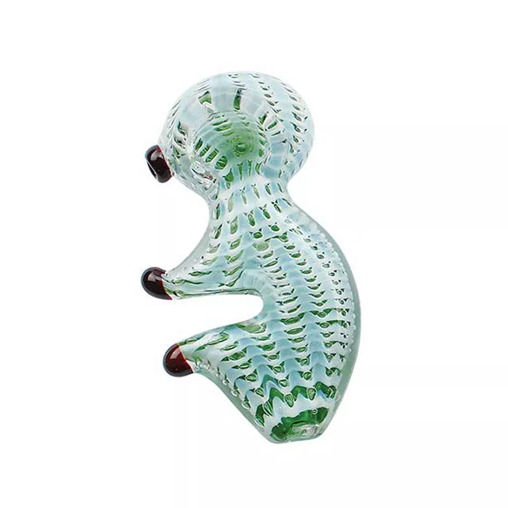 HEAVY HAND BLOWN SPOON PIPE