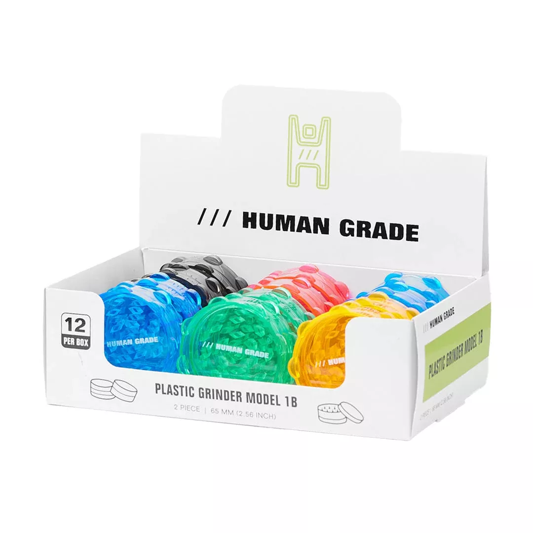 Human Grade Plastic 2" Grinder 24 pcs