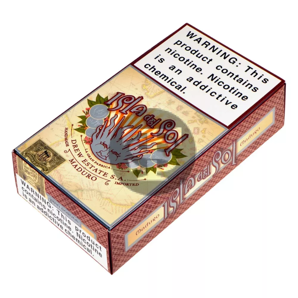 Isla Del Sol Gran Corona Maduro Cigars Box of 10