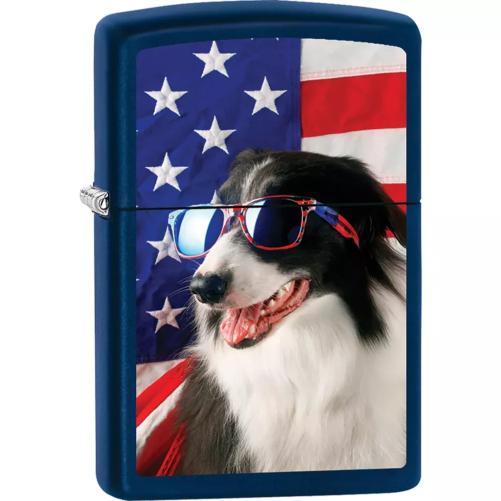 'Patriotic Pup' Zippo Lighter