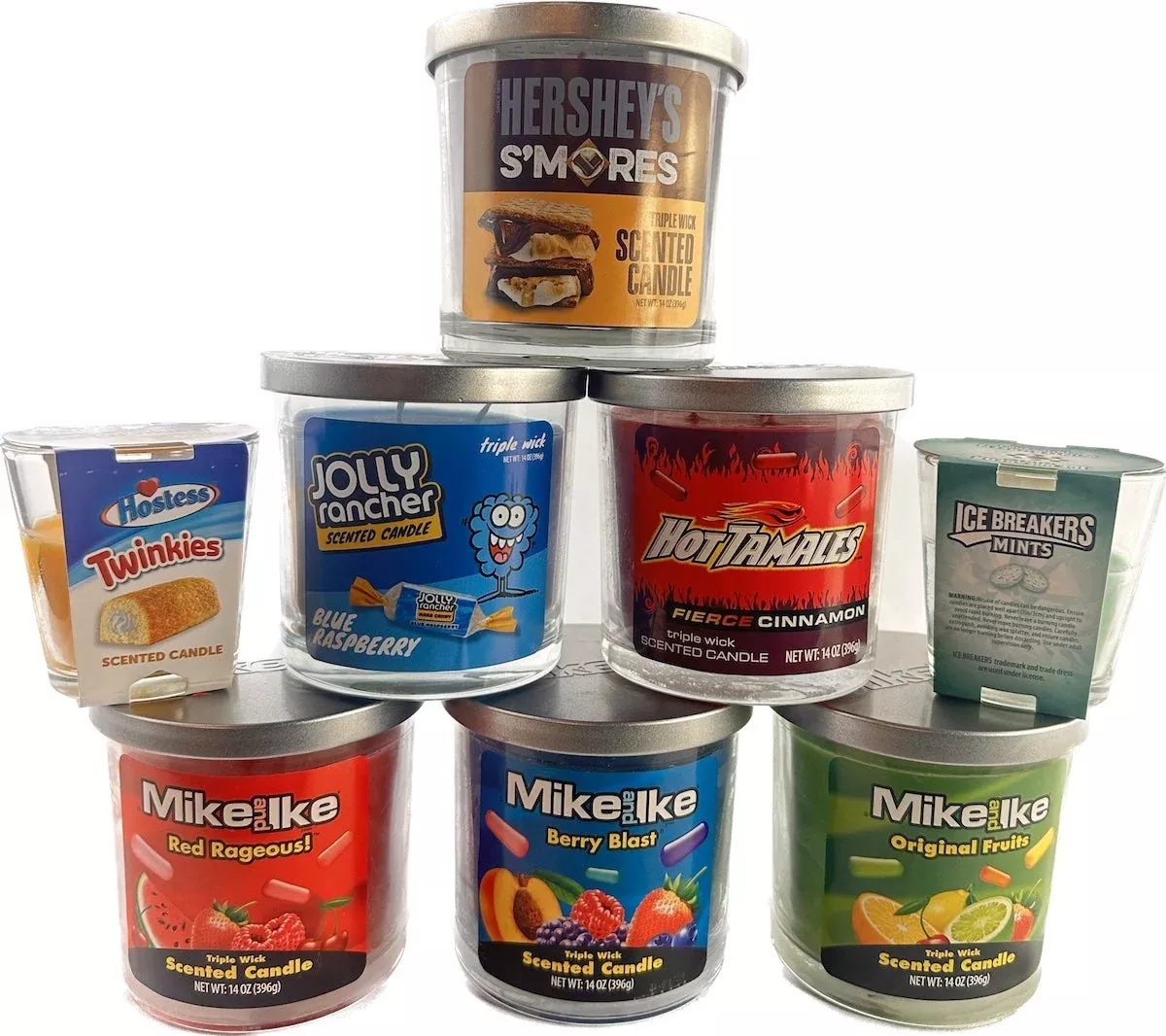 RARE Limited Edition Licensed Candles (8 pack)