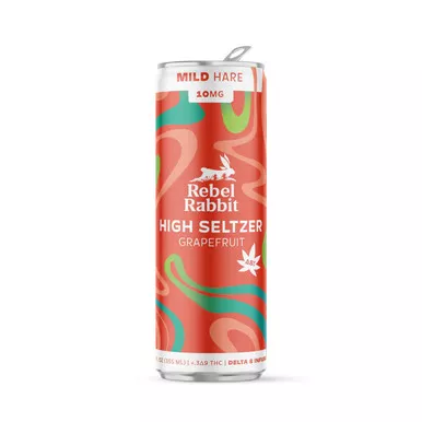 Rebel Rabbit Delta 8 THC High Seltzer