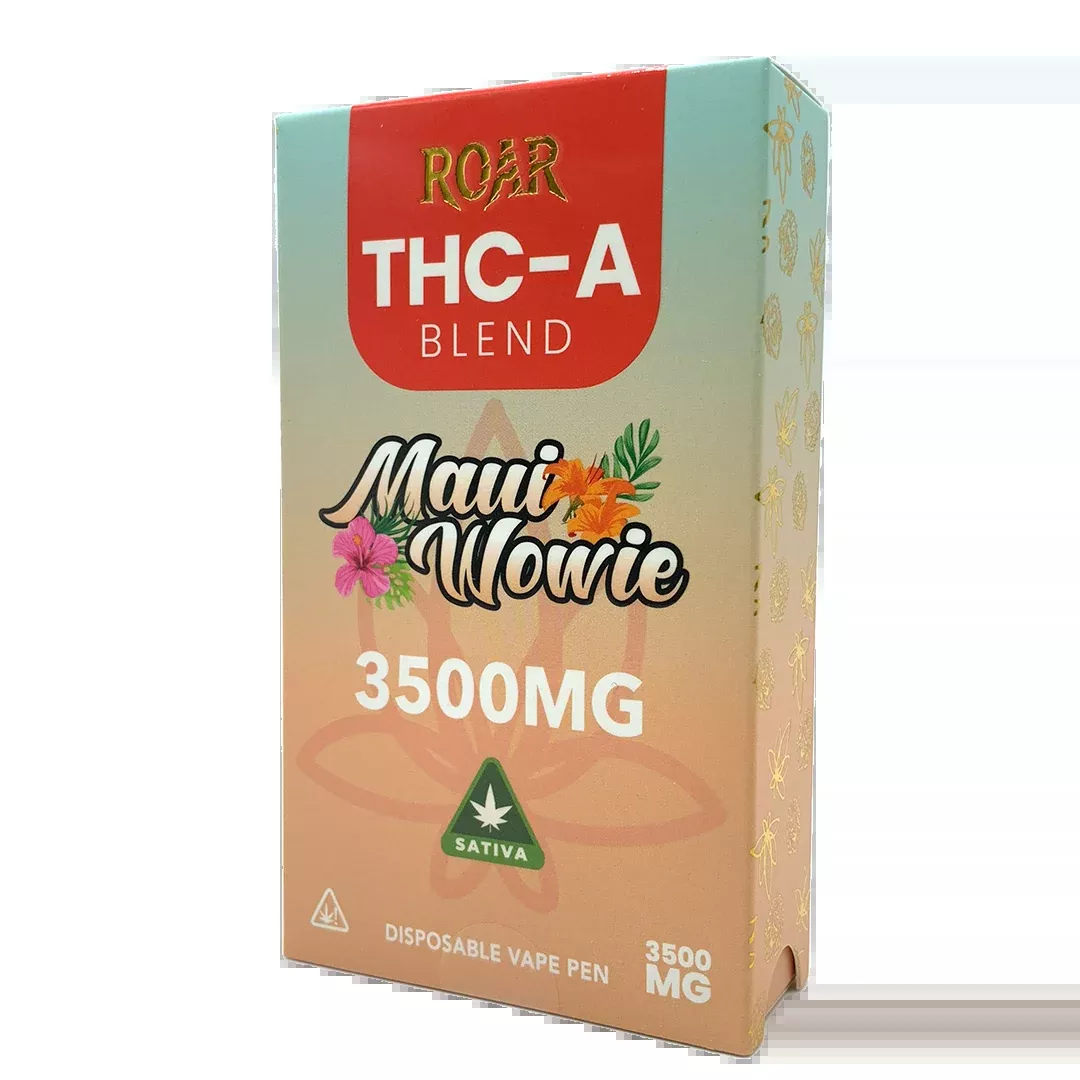 Roar - THCA - Blend Disposable Vape - 3500MG - Maui Wowie - Sativa