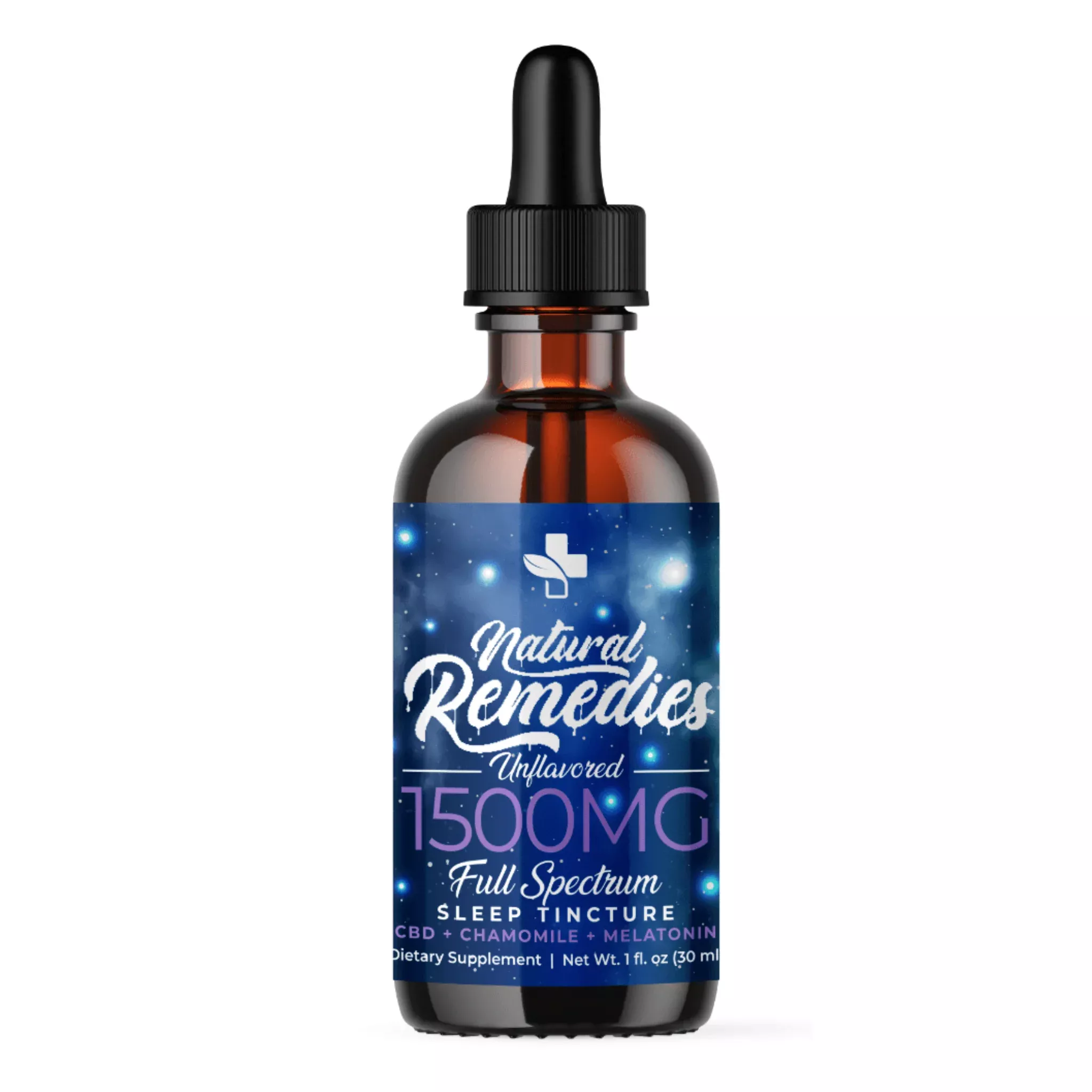 "Sleep" Melatonin Chamomile Organic Full Spectrum CBD Tincture (1500 mg)