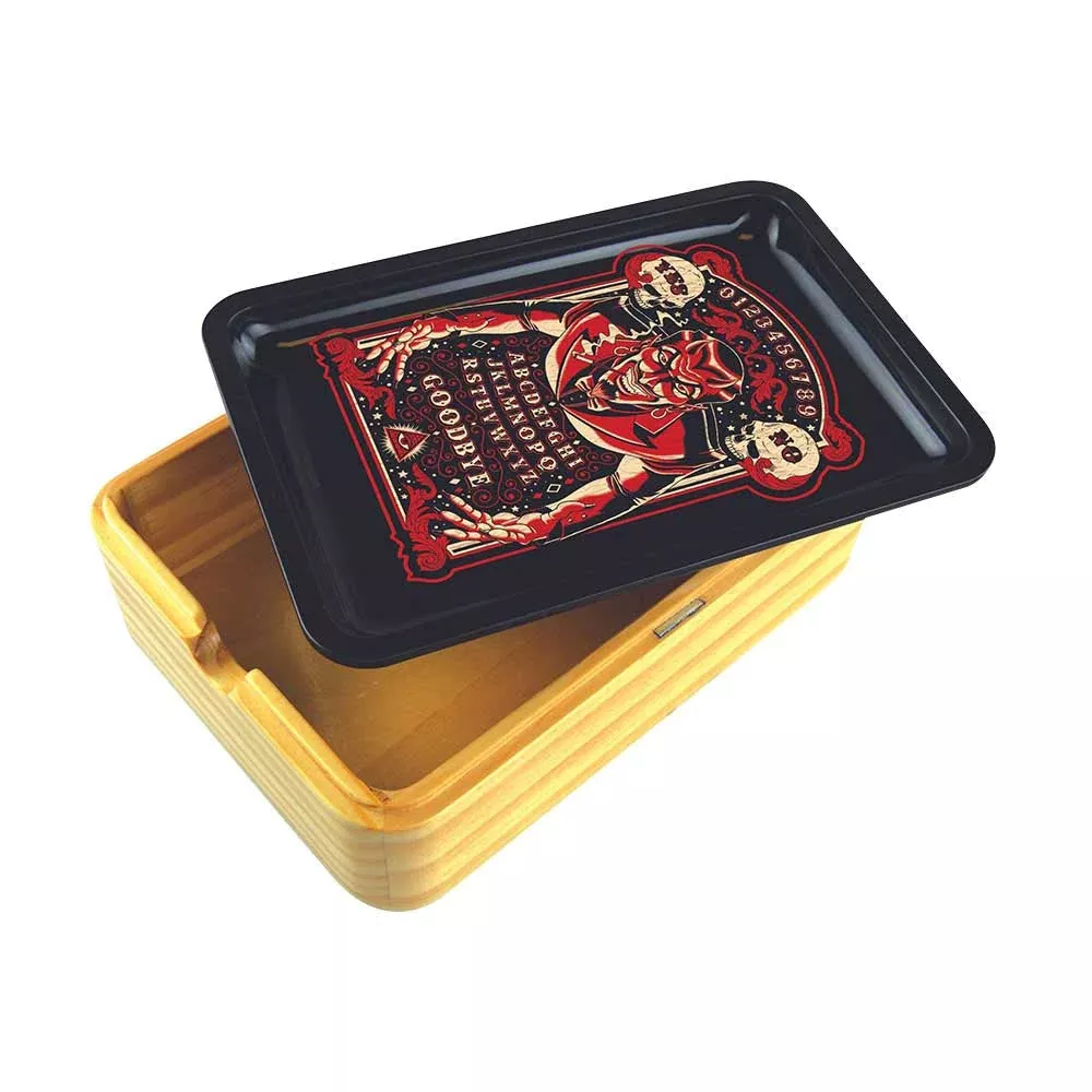 Smokezilla Magnetic Wood 5" x 7" Storage Tray