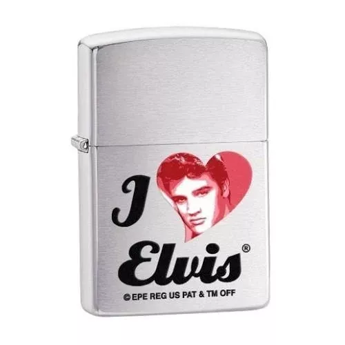 Zippo I Heart Elvis 28258 Lighter