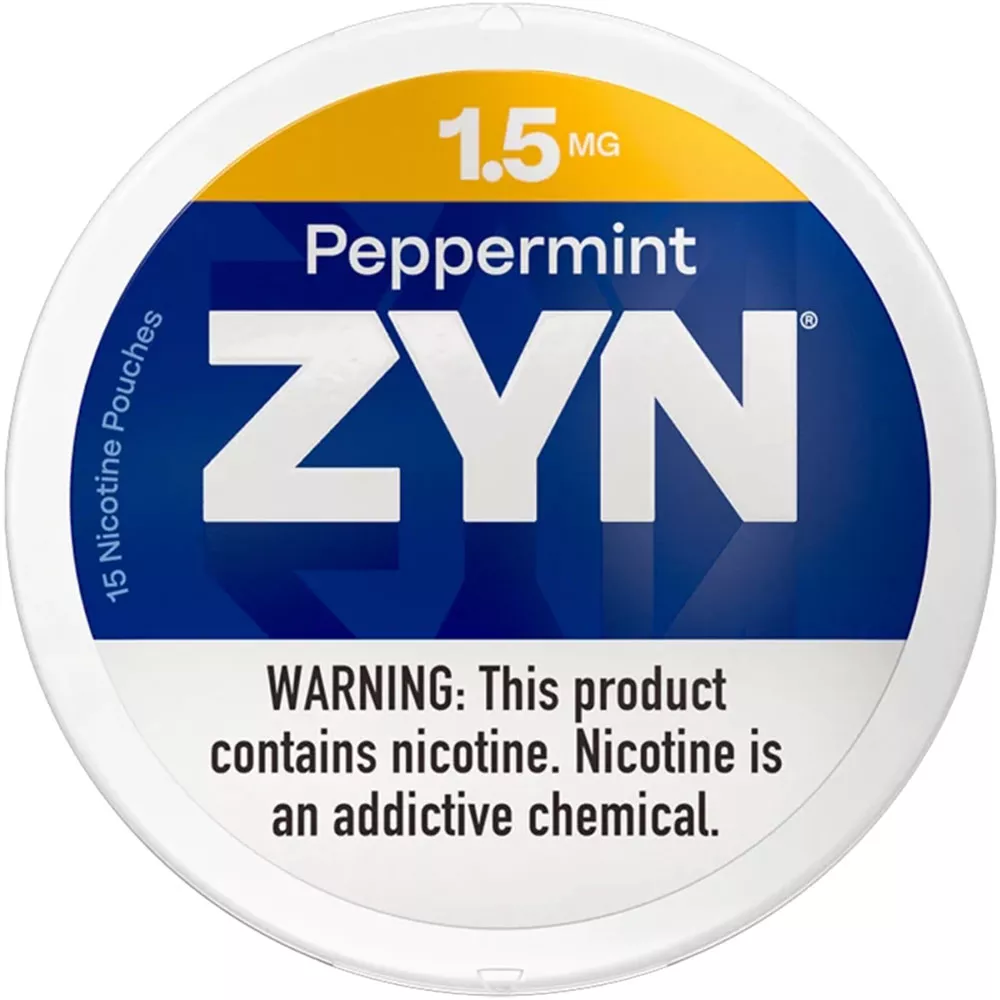 ZYN Nicotine Pouches Peppermint 1.5mg 5ct