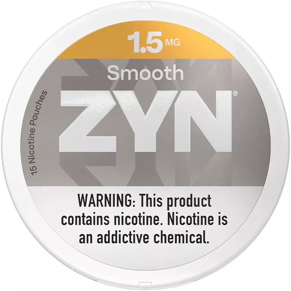 ZYN Nicotine Pouches Smooth 1.5mg 5ct