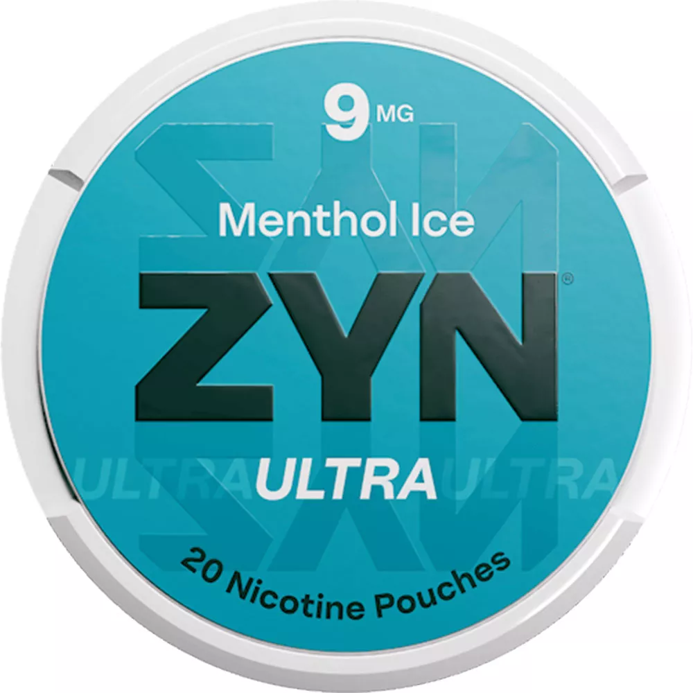 ZYN Ultra Nicotine Pouches Menthol Ice 9mg 5ct